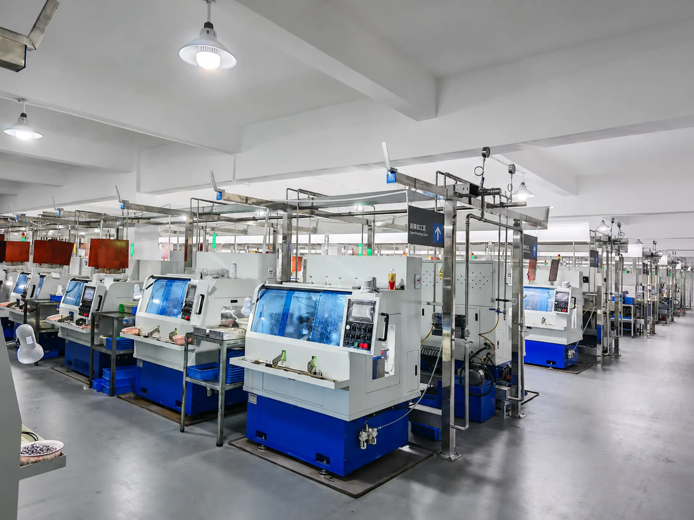LUMI Bearing automated production workshop