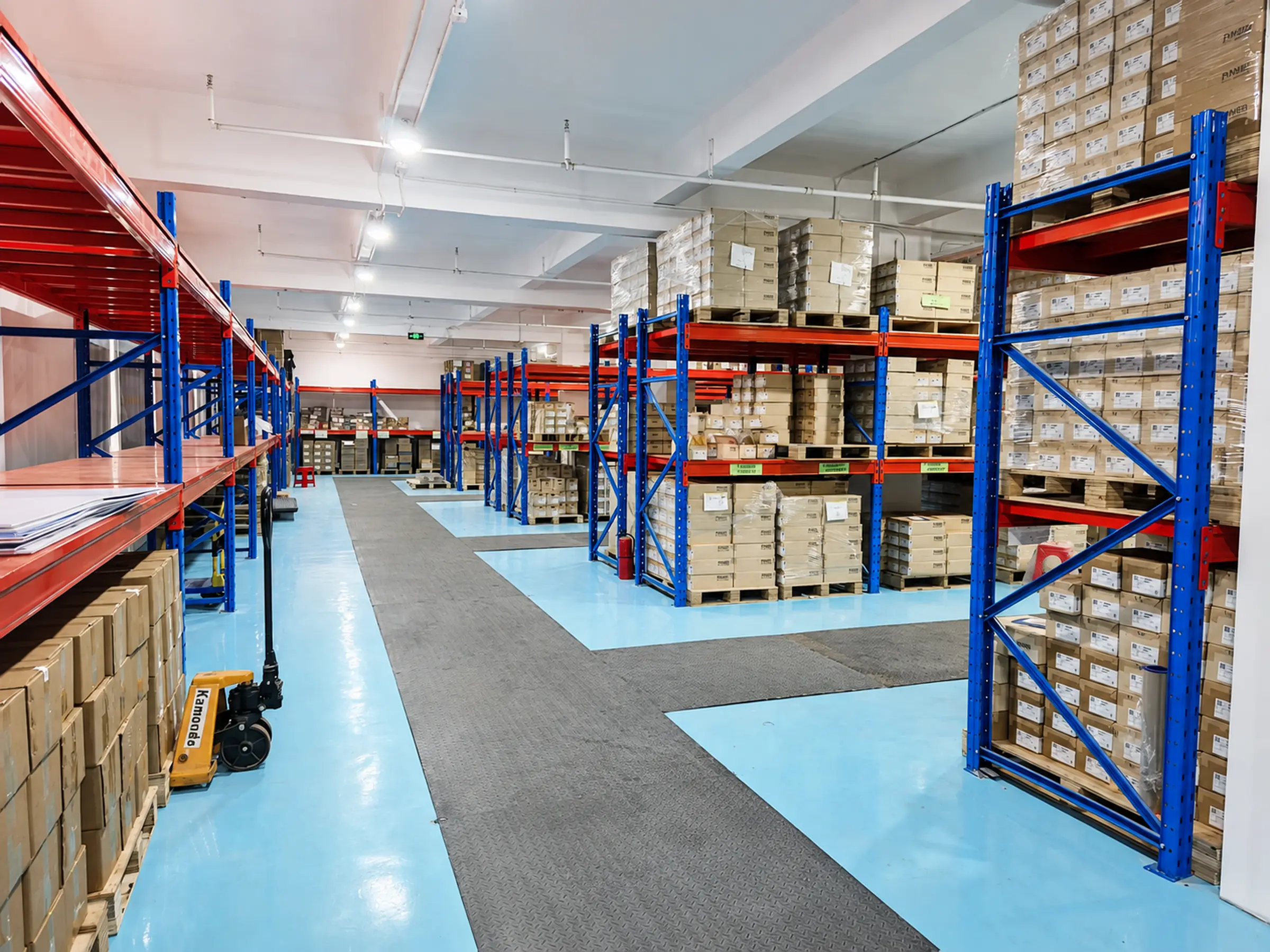 LUMI Bearing finished goods warehouse
